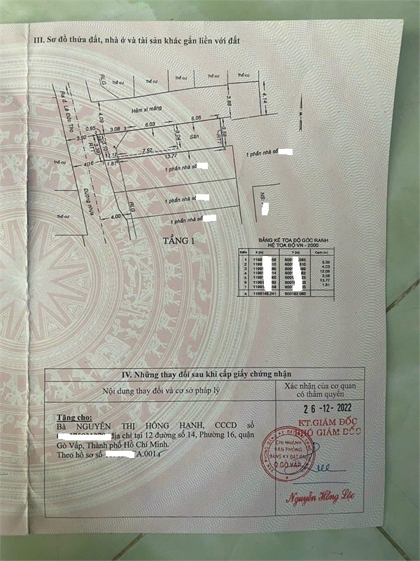 Mặt tiền Đường Số 9, Phường 16, DT 55m2, Đang cho thuê 9tr, Giá chỉ 4.85 tỷ