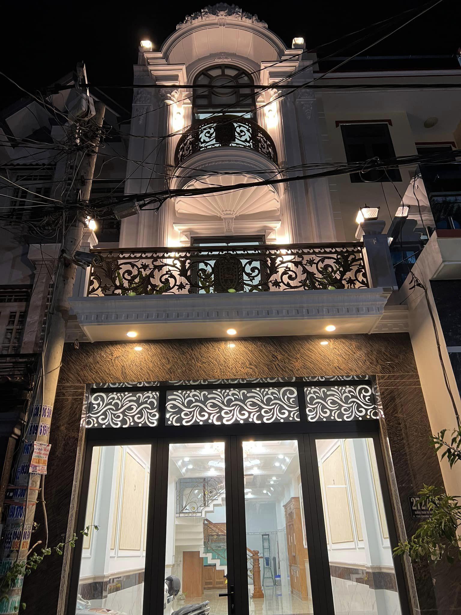 ngôi nhà ĐẸP CHÍNH nhà VƯỜN LÀI Q.12. KHU PHÂN LÔ DÂN TRÍ CAO HẺM NHỰA NỘI BỘ 8M - 88M2 3 TẦNG