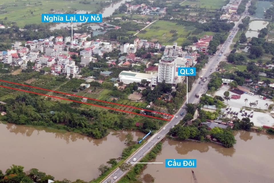 BÁN ĐẤT NGHĨA LẠI. XÃ UY NỖ. HUYỆN ĐÔNG ANH. HÀ NÔI. ✅Diện tích 285m2.