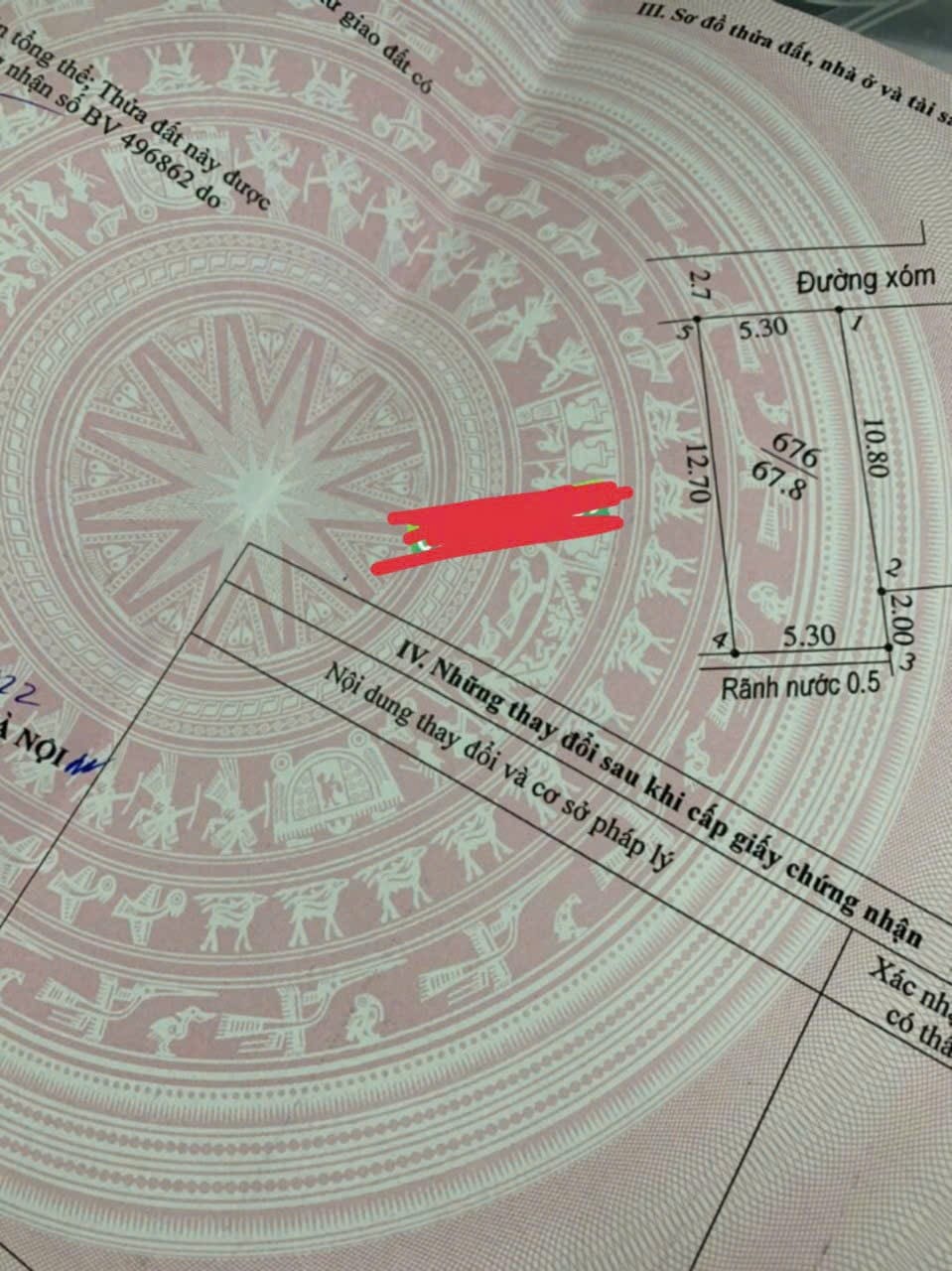 Siêu phẩm tại xã Quảng Bị, Chương Mỹ, HN, 68m2, 1.x tỷ (x nho nhỏ), mt=hậu 5.3m.