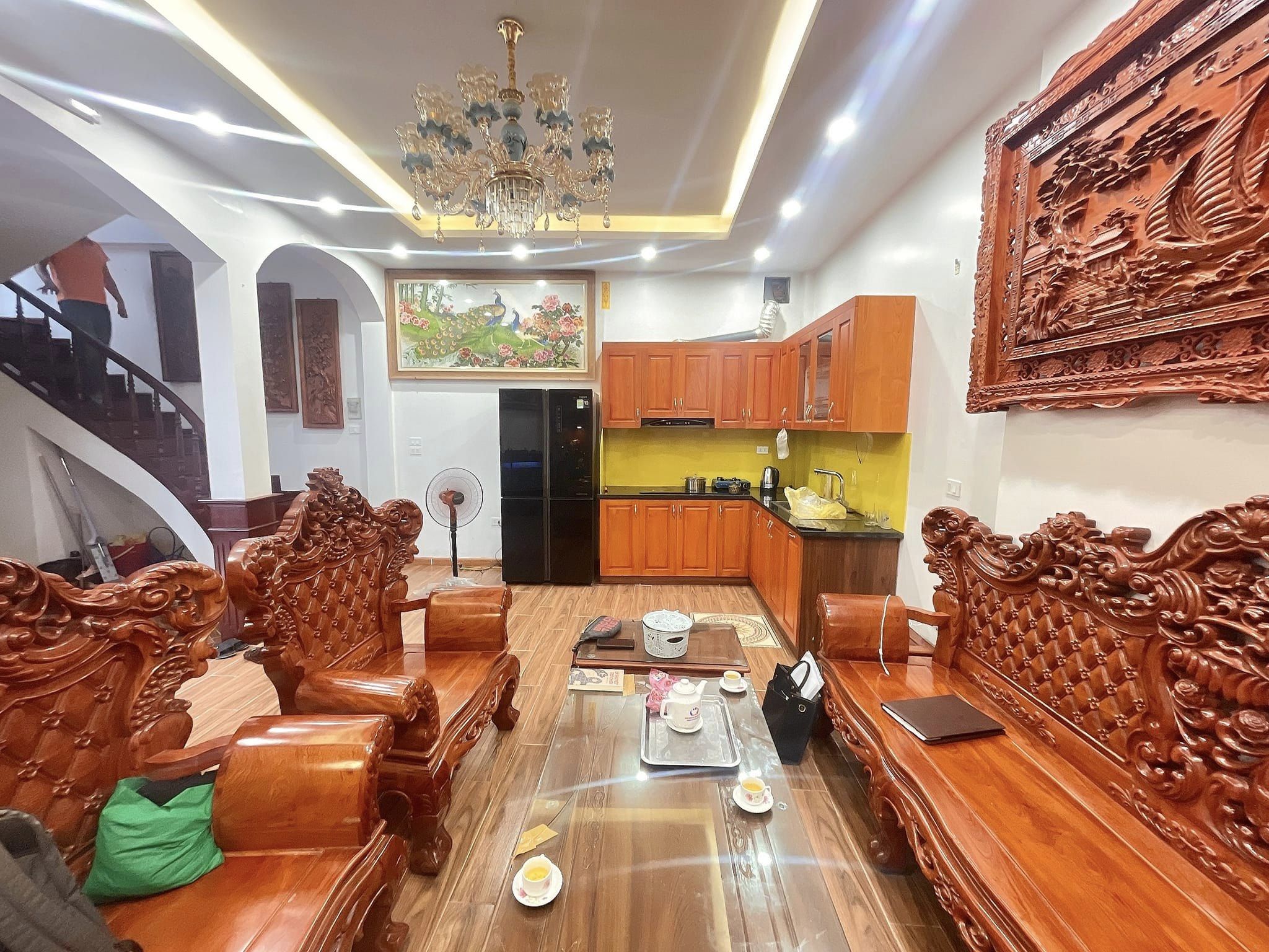 Một ngoặt, Ngõ 2.7m, Dân xây 7 năm, bán nhà Phương Mai-0946383428