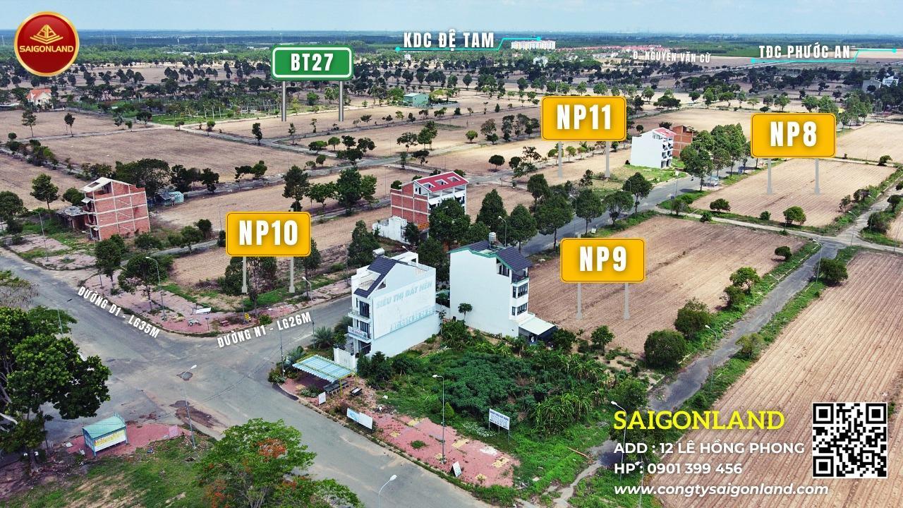 Saigonland Nhơn Trạch - Mua Nhanh Bán Nhanh - Đất nền sân bay Long Thành - Vùng ven TPHCM