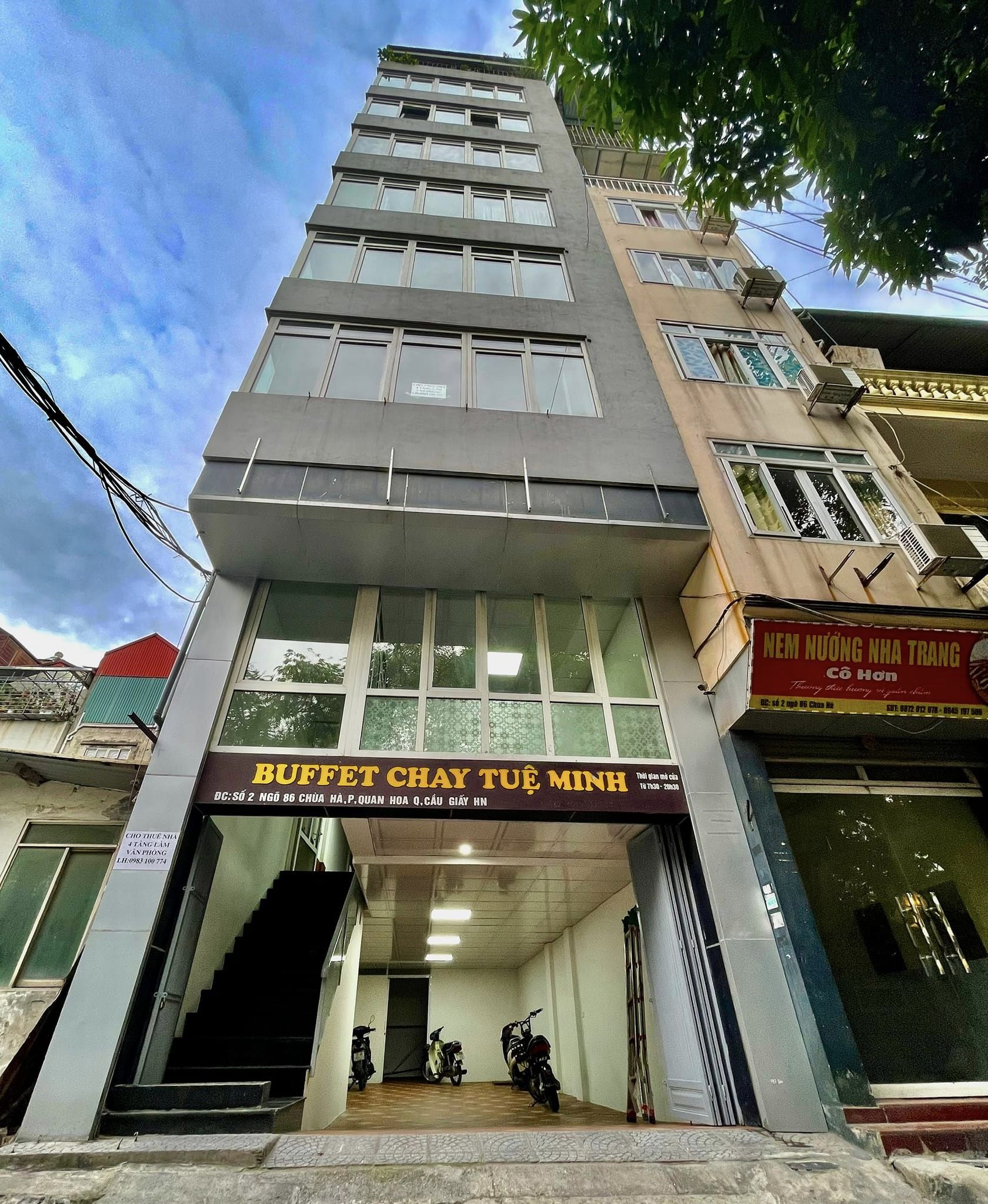 Cho thuê nhà 4 Tầng Hà Nội