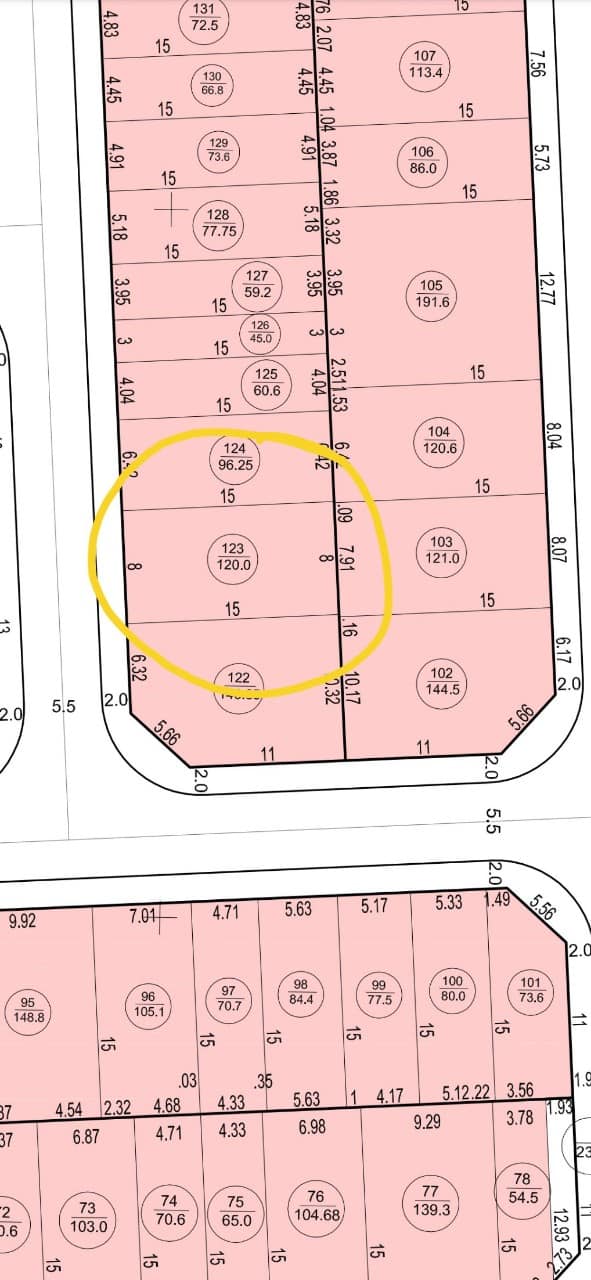 Cc gửi bán thửa đất 120m2, 3x tr/m2 (x tý hon), mt=hậu=8m, ô số 123 DV Đồng Trà, Phú Nghĩa, Chương Mỹ, HN.