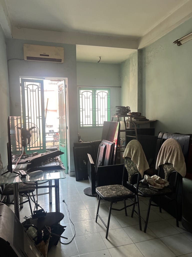 Giá 11Tỷ300 - Nhà 3 tầng 109m² - Mặt tiền đường Dương Bá Trạc - Phường 2 - Quận 8 - Nhà 1 đời chủ - Không Lộ giới