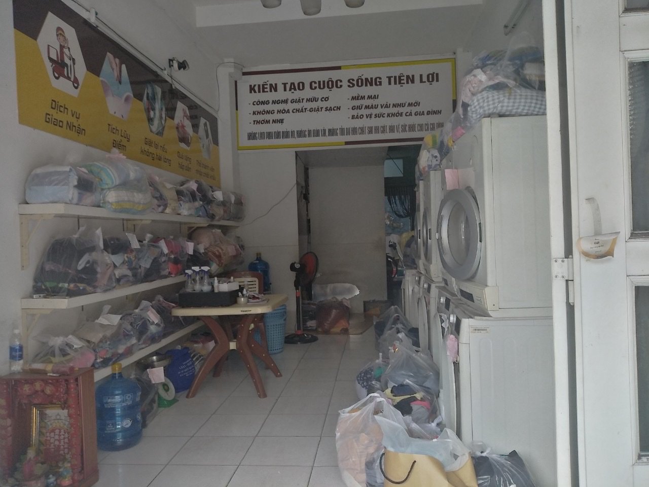 SANG NHƯỢNG CỬA HÀNG GIẶT SẤY Ở ĐỊA CHỈ 86 Nguyễn Ngọc Lộc, phường 14