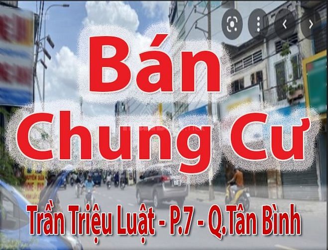Cần bán chung cư lầu 2- Trần Triệu Luật , P.7 , Q.Tân Bình dt: 25m2. Sổ hồng chính chủ