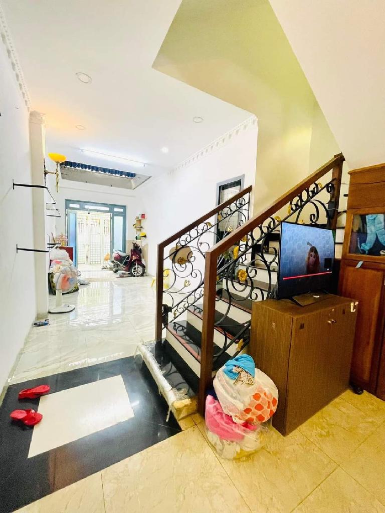 NHÀ ĐẸP 4 TẦNG ĐÚC THẬT, HẺM 3M NGUYỄN VĂN ĐẬU P11, DT 56M2 HOÀN CÔNG ĐẦY ĐỦ - CHỈ 6.2 TỶ