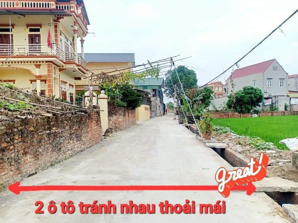 Cần bán 98m2 đất thổ cư Phú Dư, Quỳnh Phú, Gia Bình, Bắc Ninh