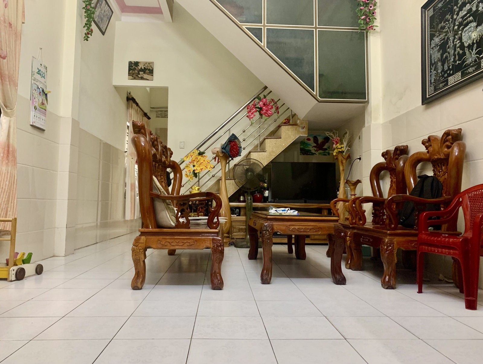 Gấp bán hạ chào 400triệu, nhà 3 mặt tiền Phó Đức Chính, 93m2, 2 tầng, chỉ 5,8 tỷ