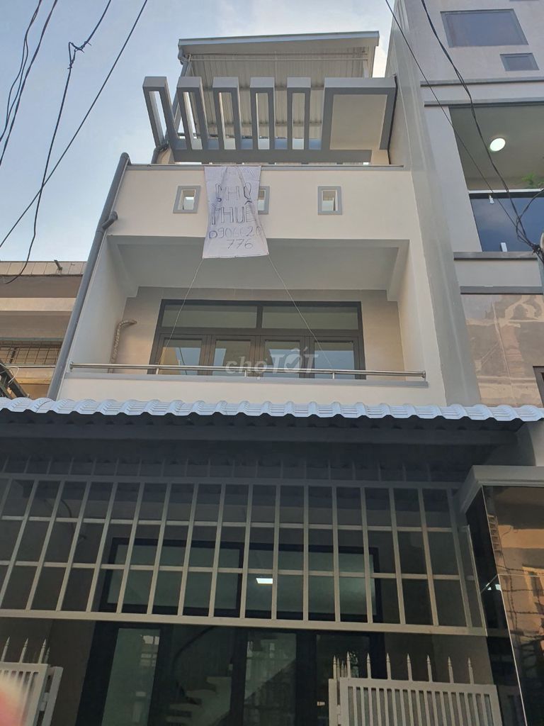 Quận Gò Vấp ! Cho thuê nhà 3 lầu nhà mới đẹp nguyên căn số 3 – Đường số 1, p4,Tel : 0949363936 ( Chính chủ )
