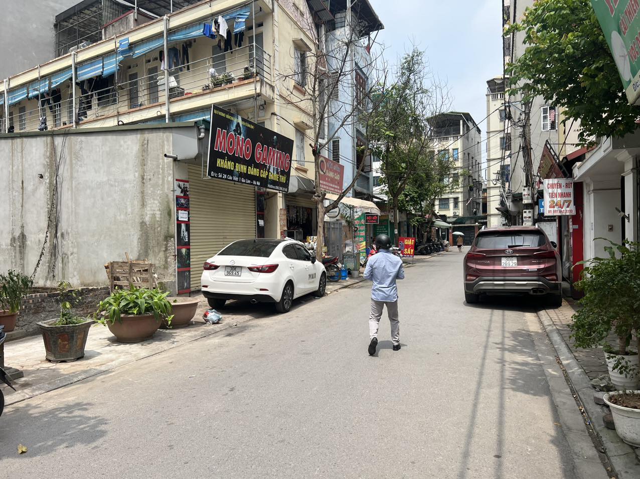 Căn nhà đẹp lô góc tại Trâu Quỳ mặt chính kinh doanh tốt