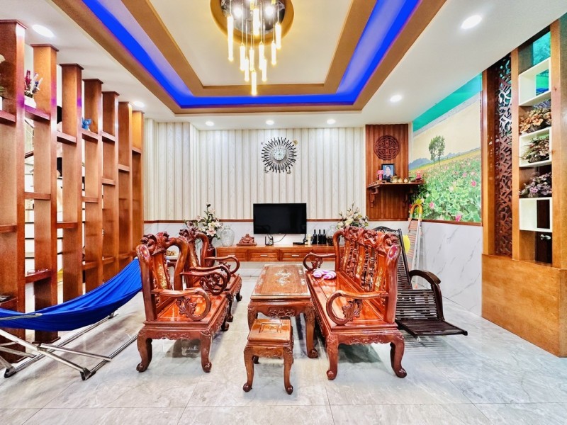 NHÀ NGANG LỚN 6.2M TUYỆT ĐẸP - GÒ VẤP - 116M² - OTO NGỦ TRONG NHÀ 3 TẦNG NỘI THẤT CAO CẤP NỞ HẬU ĐẸP 9M. CHỈ 12,2 TỶ