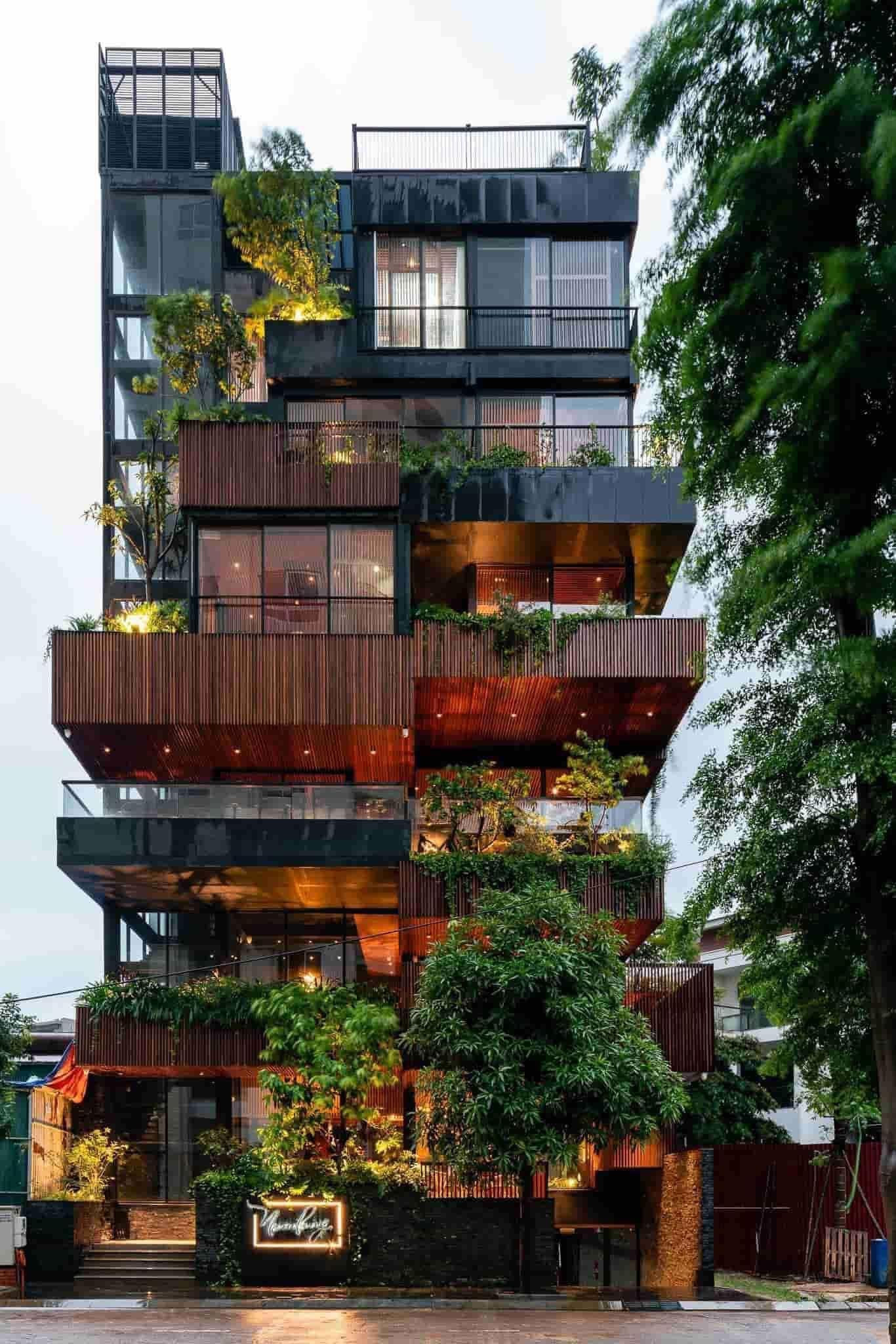 Kiệt tác Nhà hàng 5* tại Thủ Đô - Siêu phẩm 7 tầng Không gian Vườn trong phố - Thanh Trì/Hà Nội - 69 tỷ