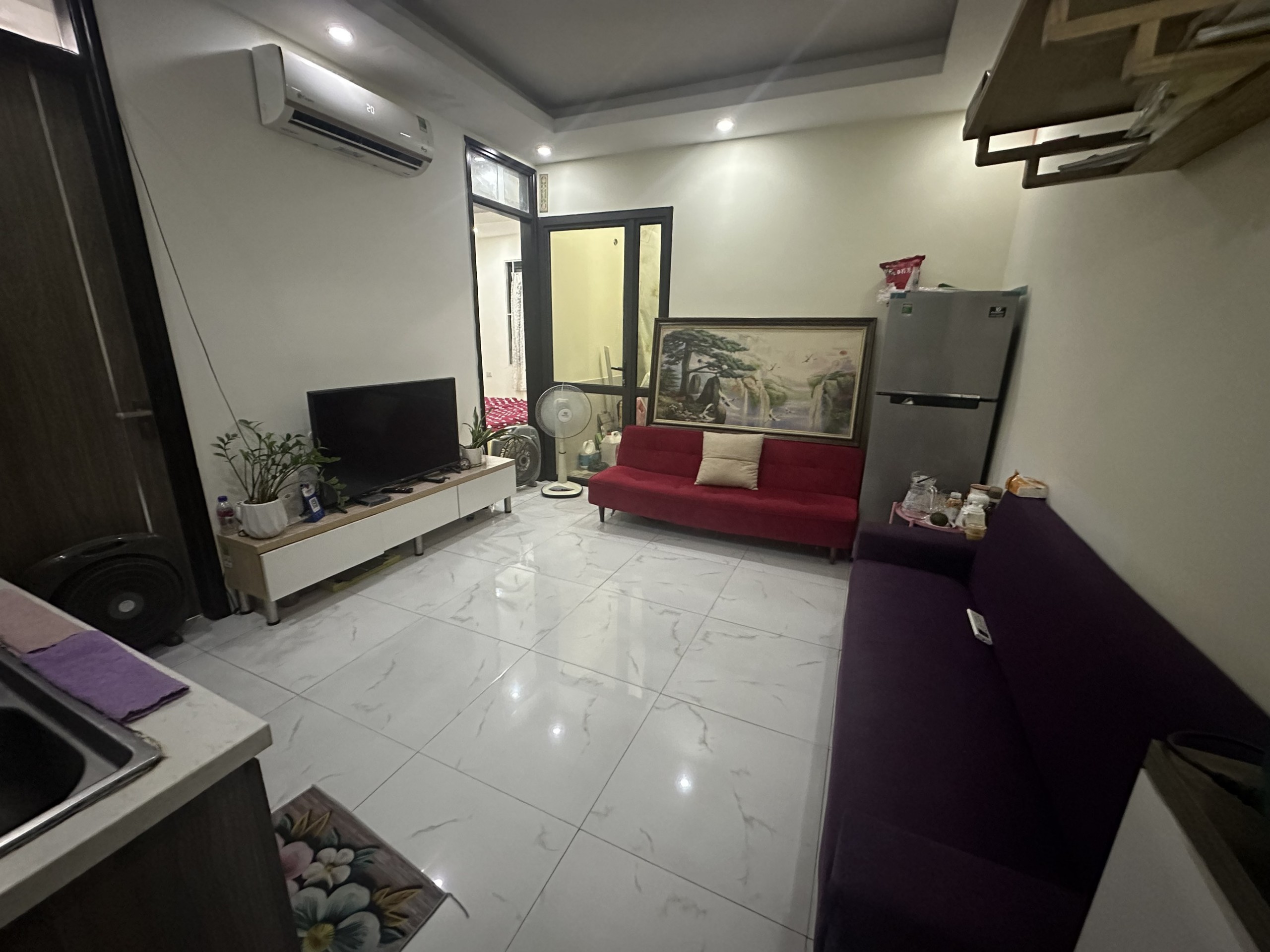 CHO THUÊ CĂN HỘ CHUNG CƯ NGÕ 7 CHÙA BỘC, ĐỐNG ĐA, 55M2, 2 NGỦ, FULL ĐỒ, 9.5 TRIỆU