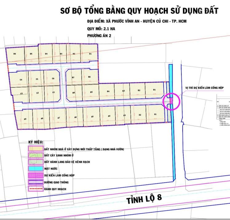 Bán gấp 2,1 hecta đất Nông Nghiệp xã Phước Vĩnh An, Củ Chi, giá 84 tỷ.