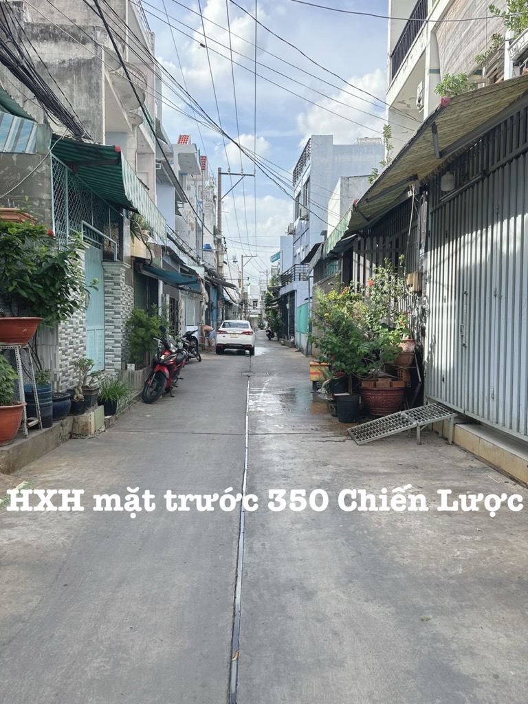 Bán nhà 2 mặt tiền hẻm, 87m2, 6 x 17 Chiến Lược - Bình Trị Đông A - Bình Tân, nhỉnh 5 tỷ 5