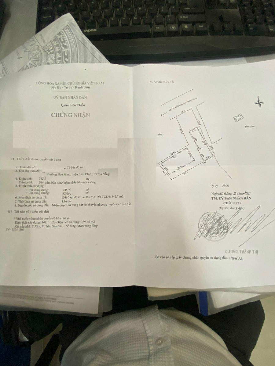 BÁN LÔ ĐẤT KHỦNG NGÔ CHÂN LƯU 1300M2 GIÁ 18 TỶ