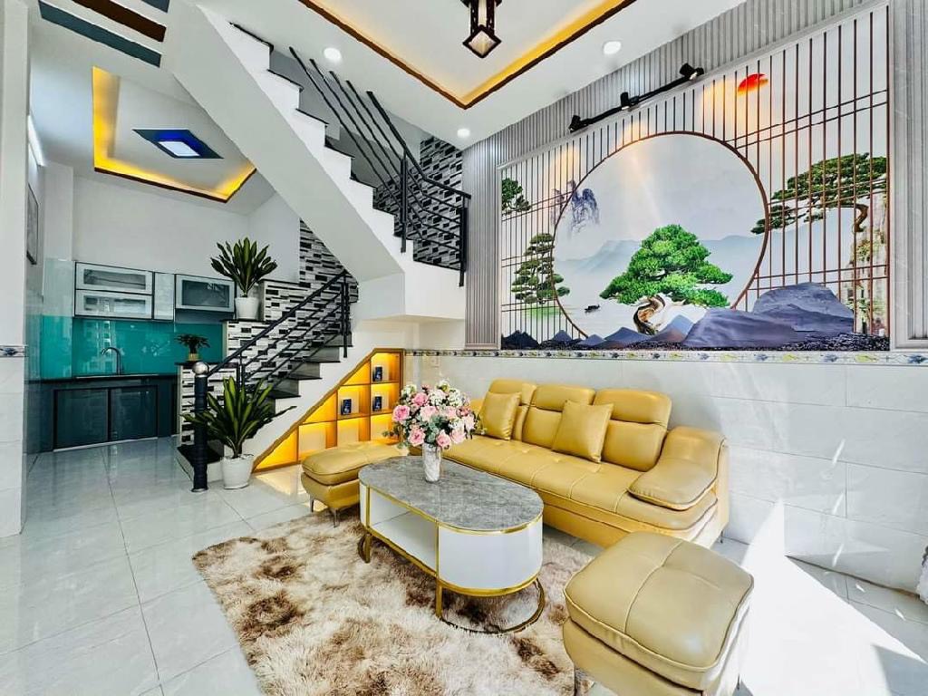 BÁN NHÀ GÒ VẤP, PHẠM VĂN CHIÊU, DTSD TRÊN 60M2, FULL NỘI THẤT,ĐANG G.I.Ả.M CHỈ CÒN 3 TỶ 350