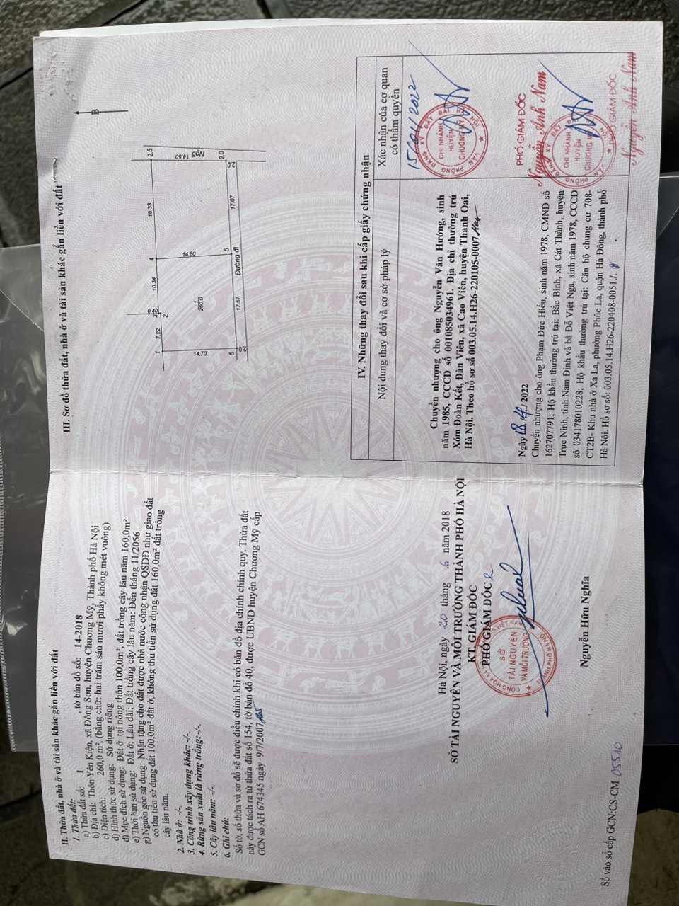 Mảnh đất đẹp đầu tư tiềm năng 260m2 mặt tiền 18m vuông vắn xe tải đỗ cửa cách quốc lộ 6 - 500m dc : đông sơn