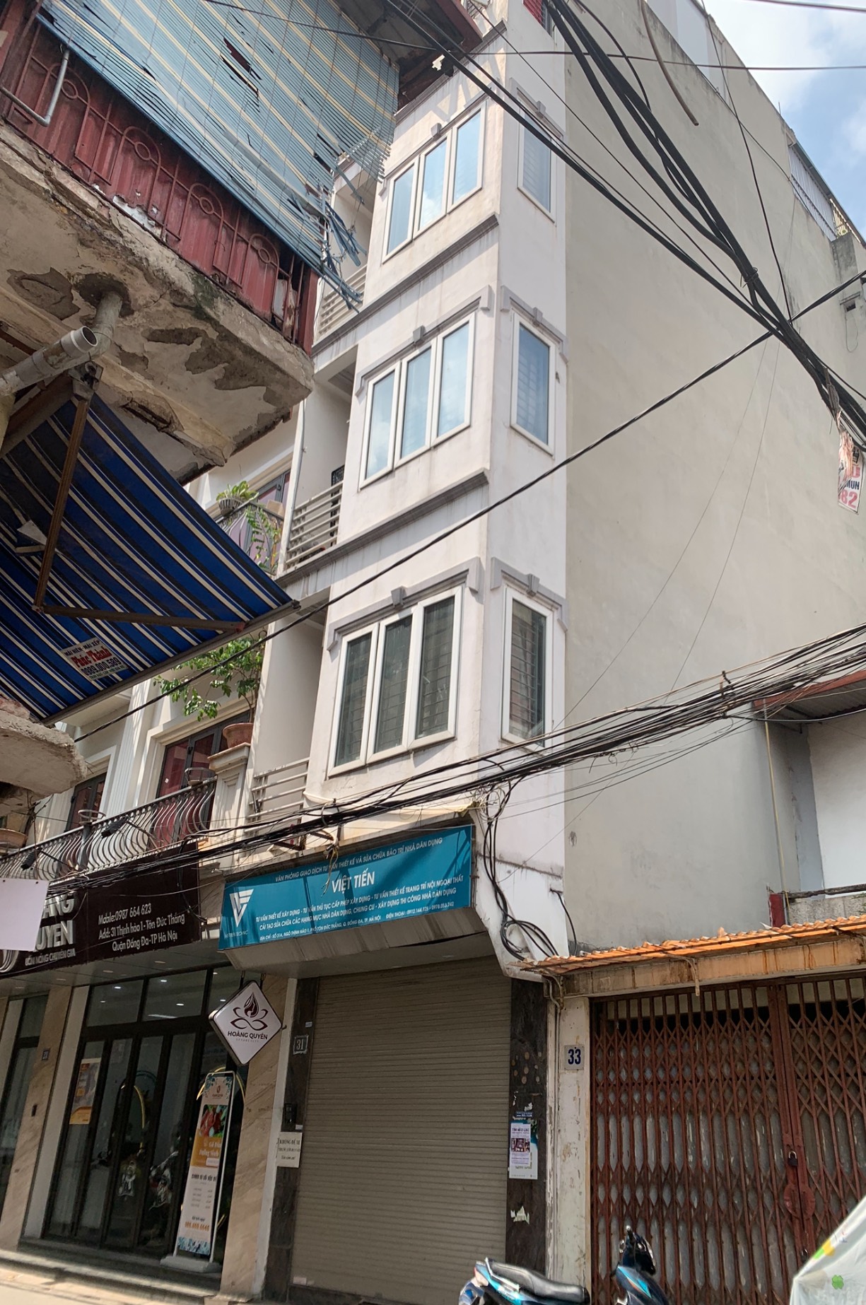 Cho thuê lâu dài (tầng 1 và 2) Nhà 5 tầng Ngõ Thịnh Hào 1, Tôn Đức Thắng, Đống Đa, Hà Nội