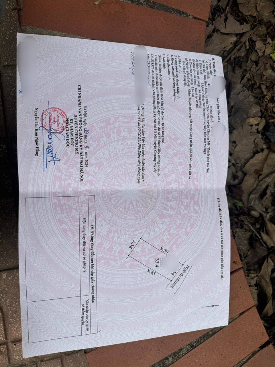 Nhỉnh 1,4 Tỷ Chúc Sơn- Chương Mỹ 34 M2 - Ô tô đỗ gần, cách 10 m - Trung tâm Chúc Sơn, cách chợ Chúc đúng 50 m - Hàng em