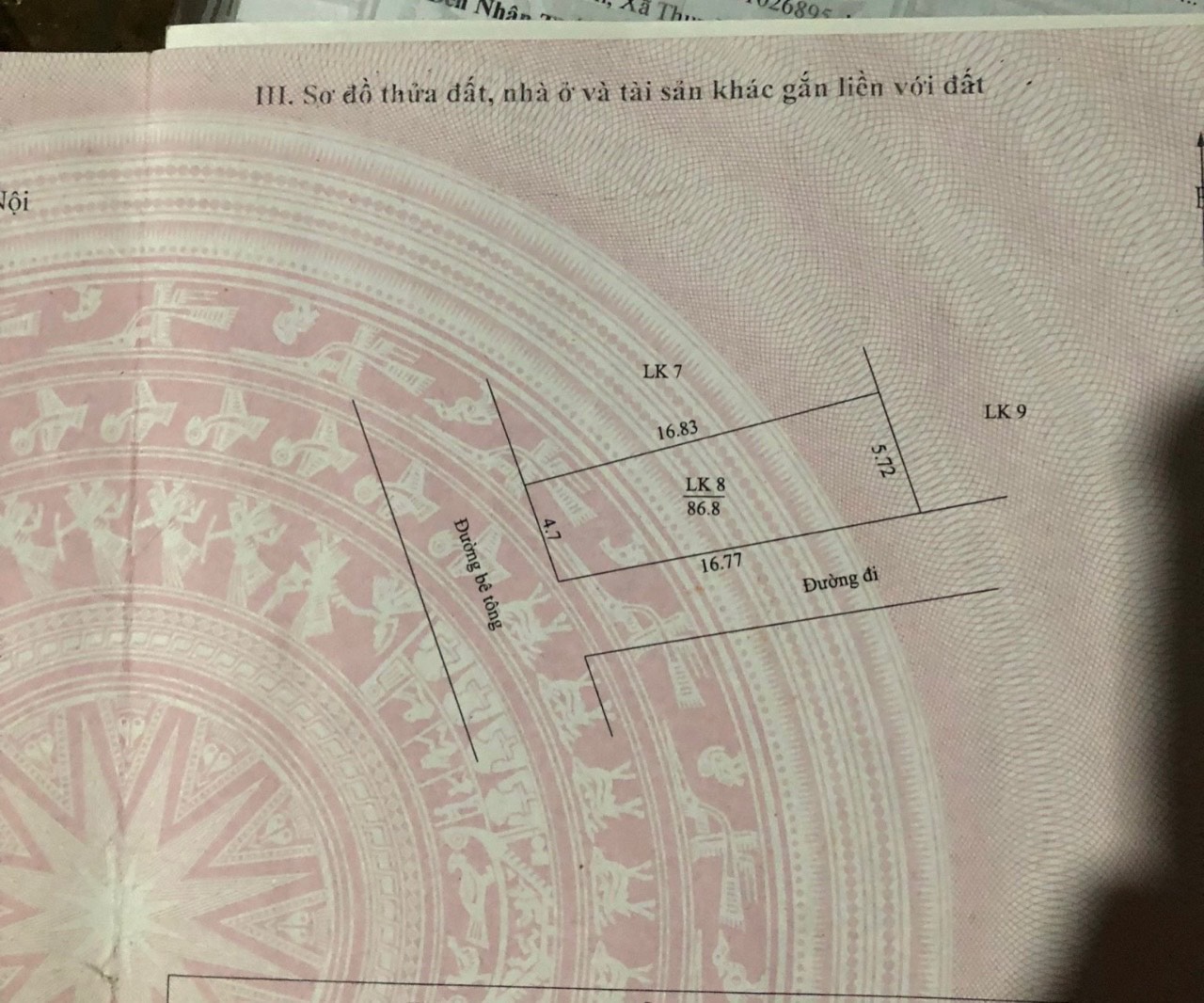 chính chủ gửi bán 86,8 m2 lô góc 2 mặt tiền tại trung tâm chợ thuỵ hương sẵn nhà kinh doanh kinh doanh các mặt hàng