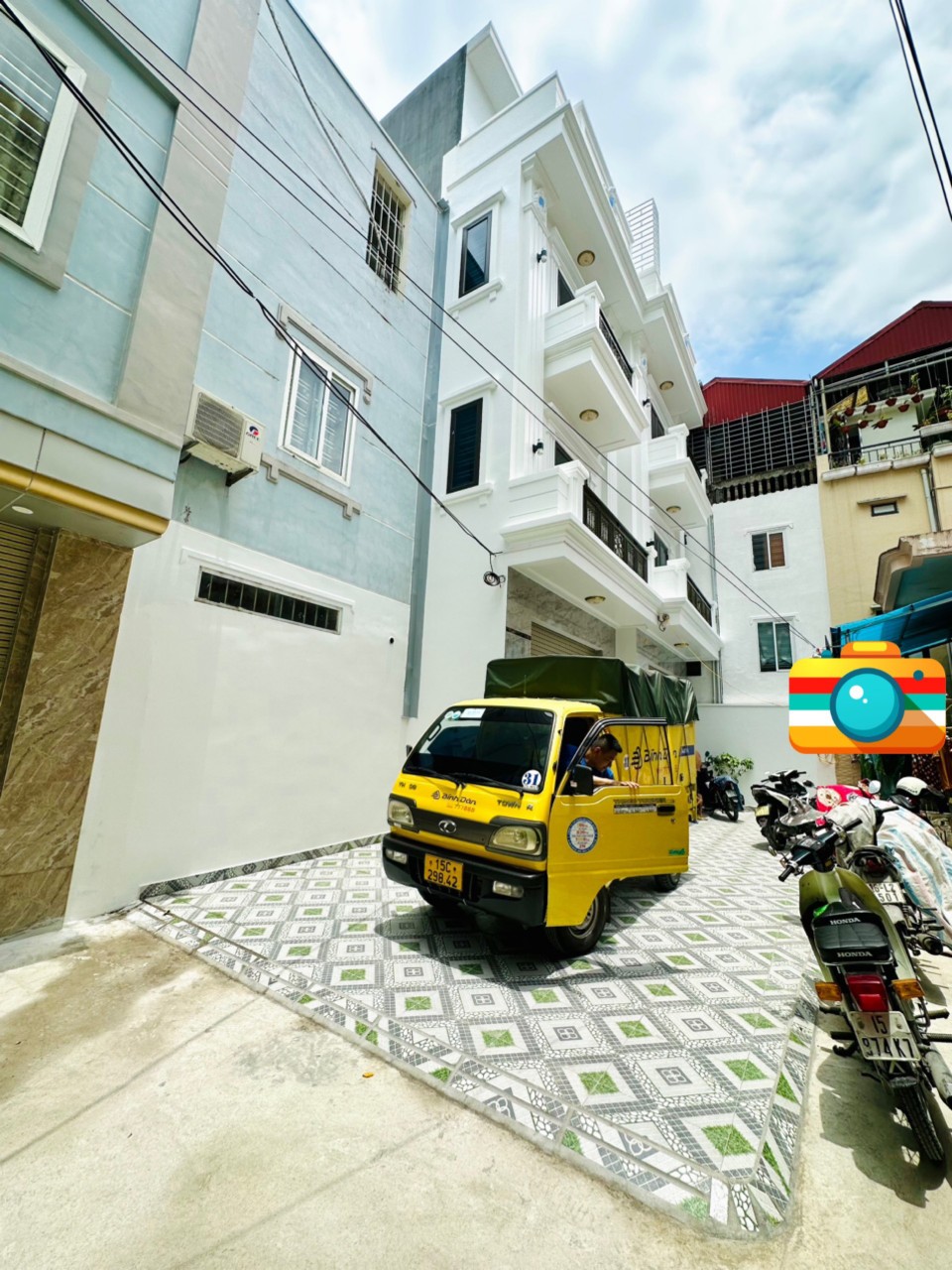 Bán nhà xây mới ngõ 254 Văn Cao, diện tích 60m 4 tầng GIÁ 3.85 tỉ xe tải đỗ cửa