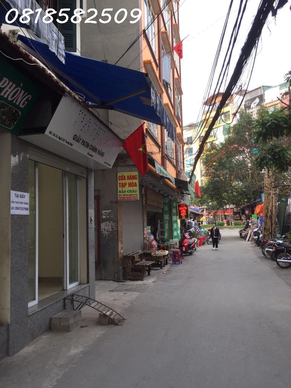 CHÍNH CHỦ CHO THUÊ MBKD TẦNG 1 Ở TRUNG KÍNH, CẦU GIẤY