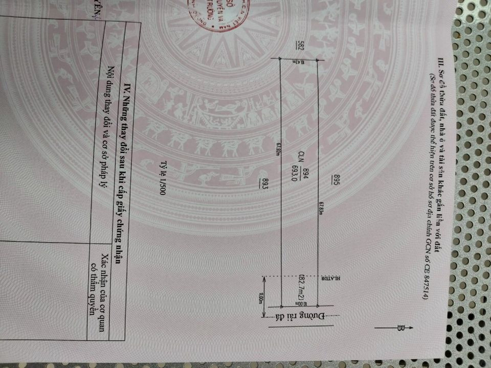 Chính chủ cần bán nhanh lô đất tại Phường Tân Hiệp, Tân Uyên Tỉnh Bình Dương