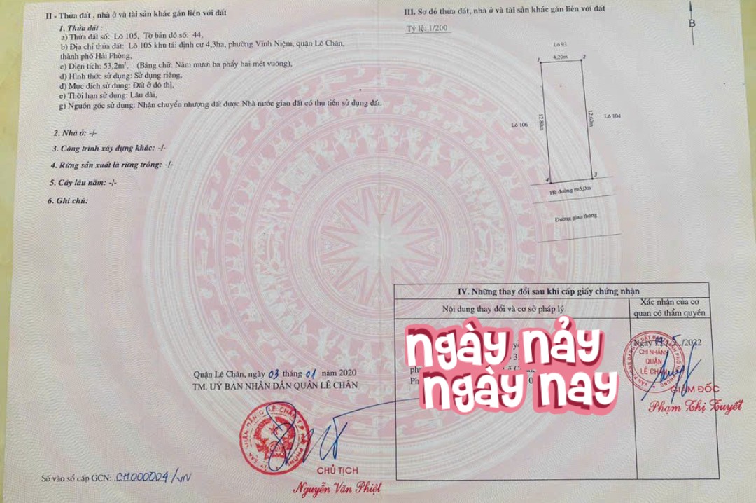 Bán đất TĐC Tam Kỳ tuyến 2 sát Cục Thuế, diện tích 53m GIÁ 3.72 tỉ không lỗi gì