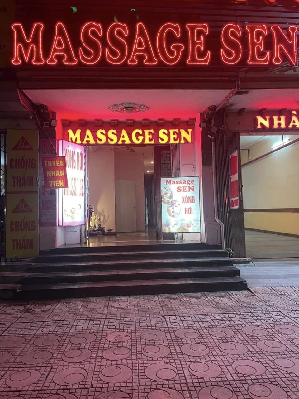 CHÍNH CHỦ SANG NHƯỢNG TIỆM MASSAGE, XÔNG HƠI tại 80 Ngô Gia Tự, Long Biên, Hà Nội