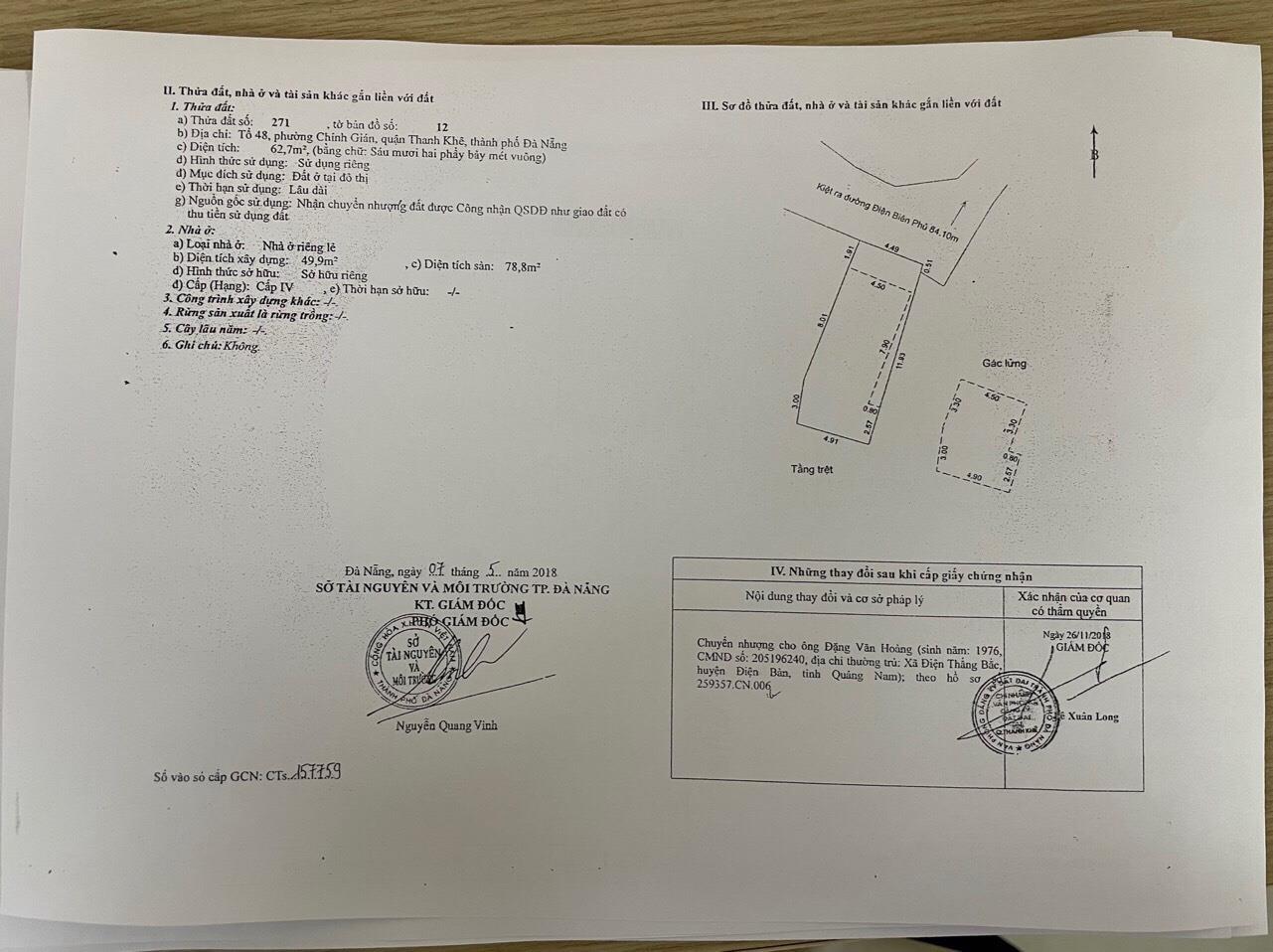 Đất Đẹp - Giá Tốt - Chính Chủ Cần Bán Lô Đất Tại Tổ 48, Phường Chính Gián, Quận Thanh Khê, TP Đà Nẵng