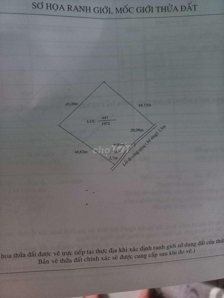 ĐẤT CHÍNH CHỦ - Vị Trí Trung Tâm - Đường Trần Văn Đấu, Phường Tân Khánh, TP Tân AN - Long An