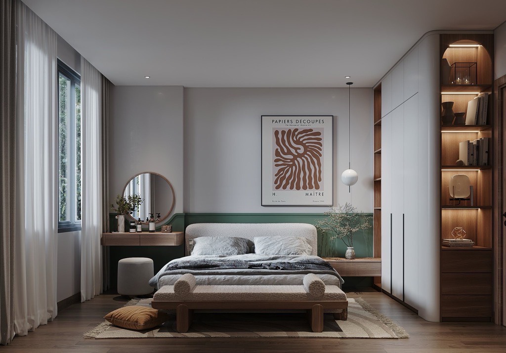 (Cực Hot) Nhà đẹp xây mới 28m2 x 6 tầng tại Hoàng Quốc Việt - Đường trước nhà 2 ô tô tránh - 7,5 tỷ