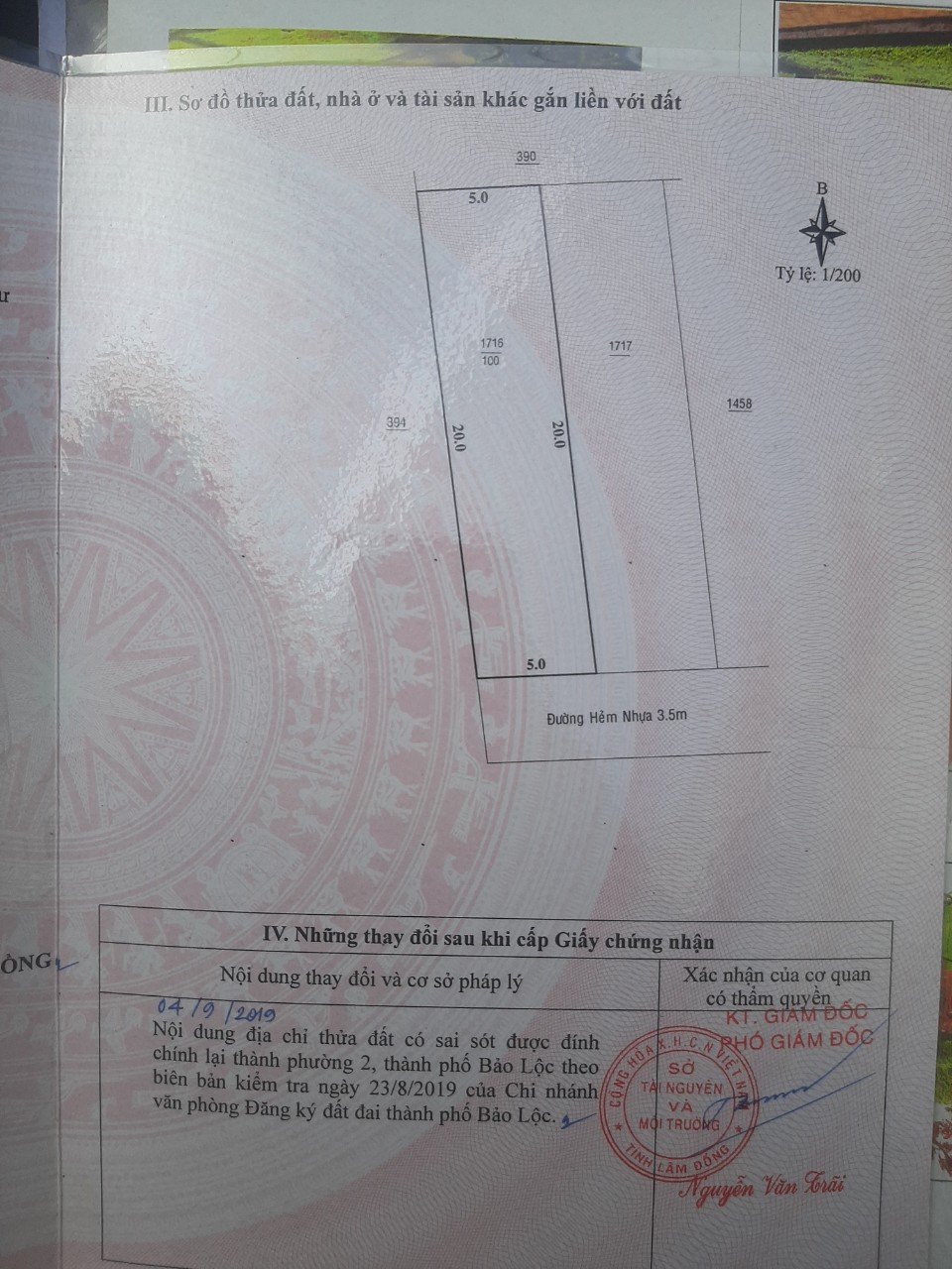 CHÍNH CHỦ ! GIA ĐÌNH EM CẦN BÁN NHANH MIẾNG ĐẤT ĐƯỜNG TRẦN PHÚ - TP BẢO LỘC - LÂM ĐỒNG
