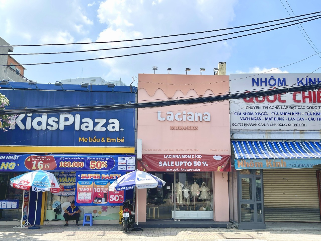 Sang shop quần áo trung tâm gần chợ Thủ Đức