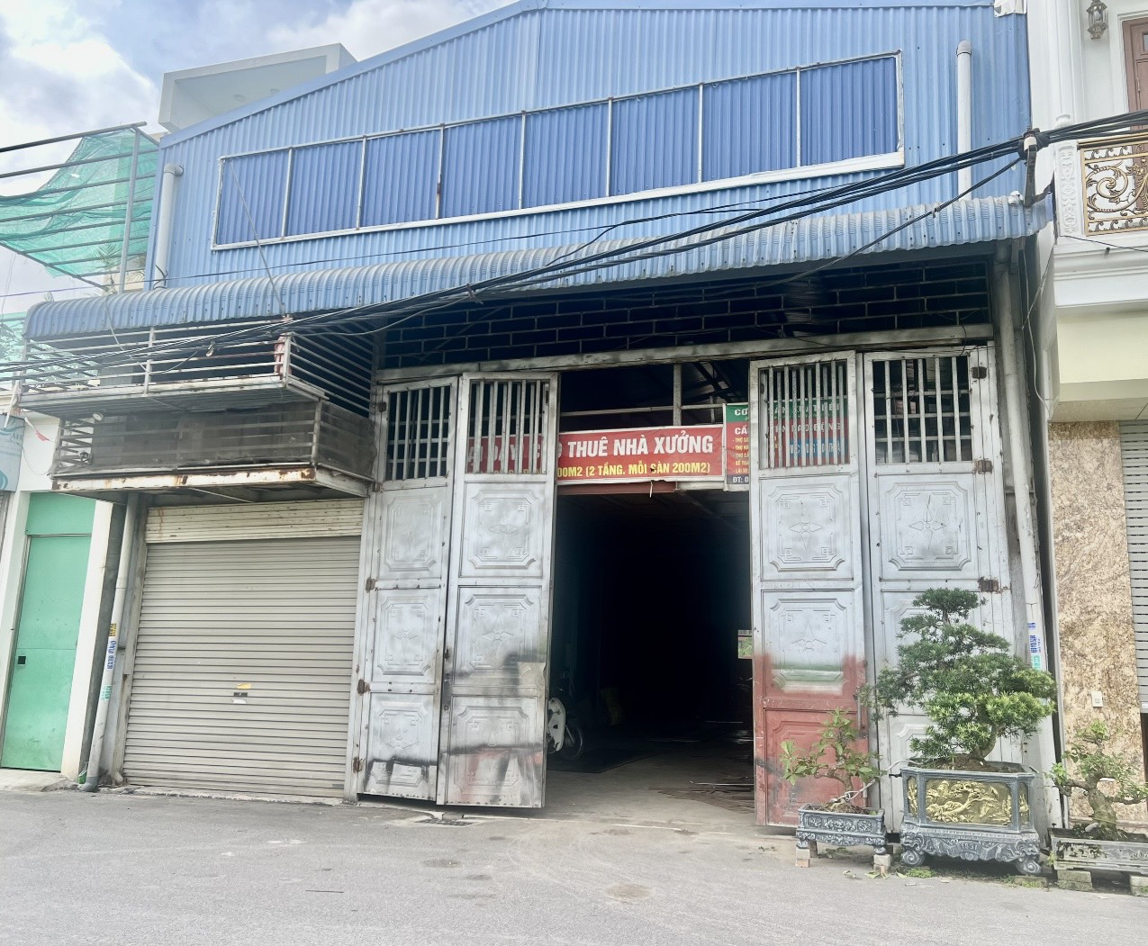 !! KHÔNG SỬ DỤNG HẾT => CHÍNH CHỦ CHO THUÊ KHO XƯỞNG 600M2 GẦN KHU ĐÔ THỊ PHỐ NỐI HOUSE NGHĨA HIỆP, YÊN MỸ, HƯNG YÊN