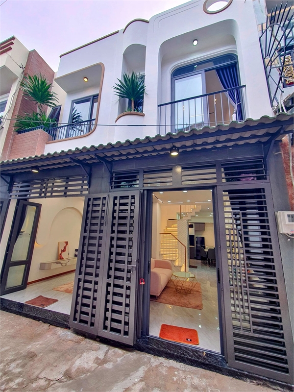 Nhà mới 100% Trệt Lầu BTCT, HXH Phan Huy Ích, P14, Gò Vấp, Chỉ 3.87 tỷ