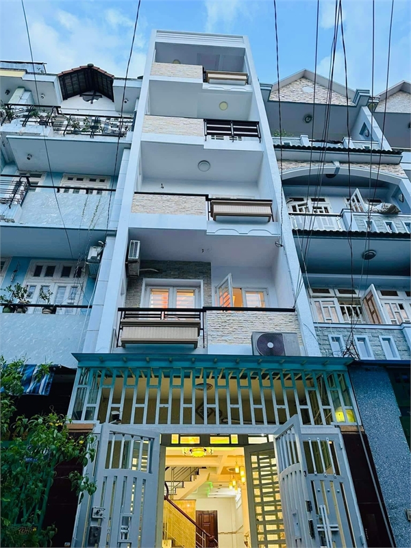 Nhà 5 Tầng, DT 4x13m. Đường 10m Phạm Văn Chiêu, P.14, Gò Vấp, chỉ 6.5 tỷ