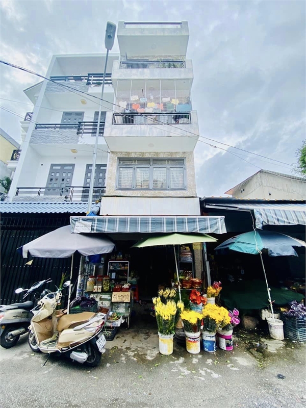 Chỉ 4.58 tỷ! Nhà 4 Tầng, Mặt tiền Bùi Quang Là, Phường 12, Gò Vấp. Ngay chợ