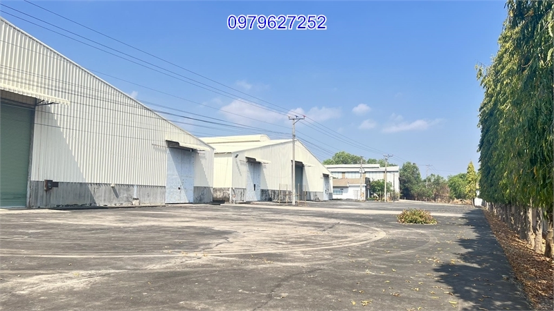 nhà xưởng cho thuê sản xuất, kho nông sản, phù hợp đa ngành nghề, Xưởng trống giao liền