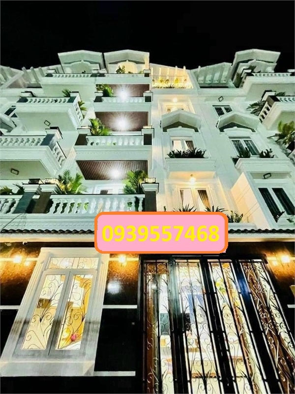 Nhà 5 Tầng nội thất cao cấp, Ngay chợ Thạch Đà, Đ. Số 59, Phường 14, Gò Vấp