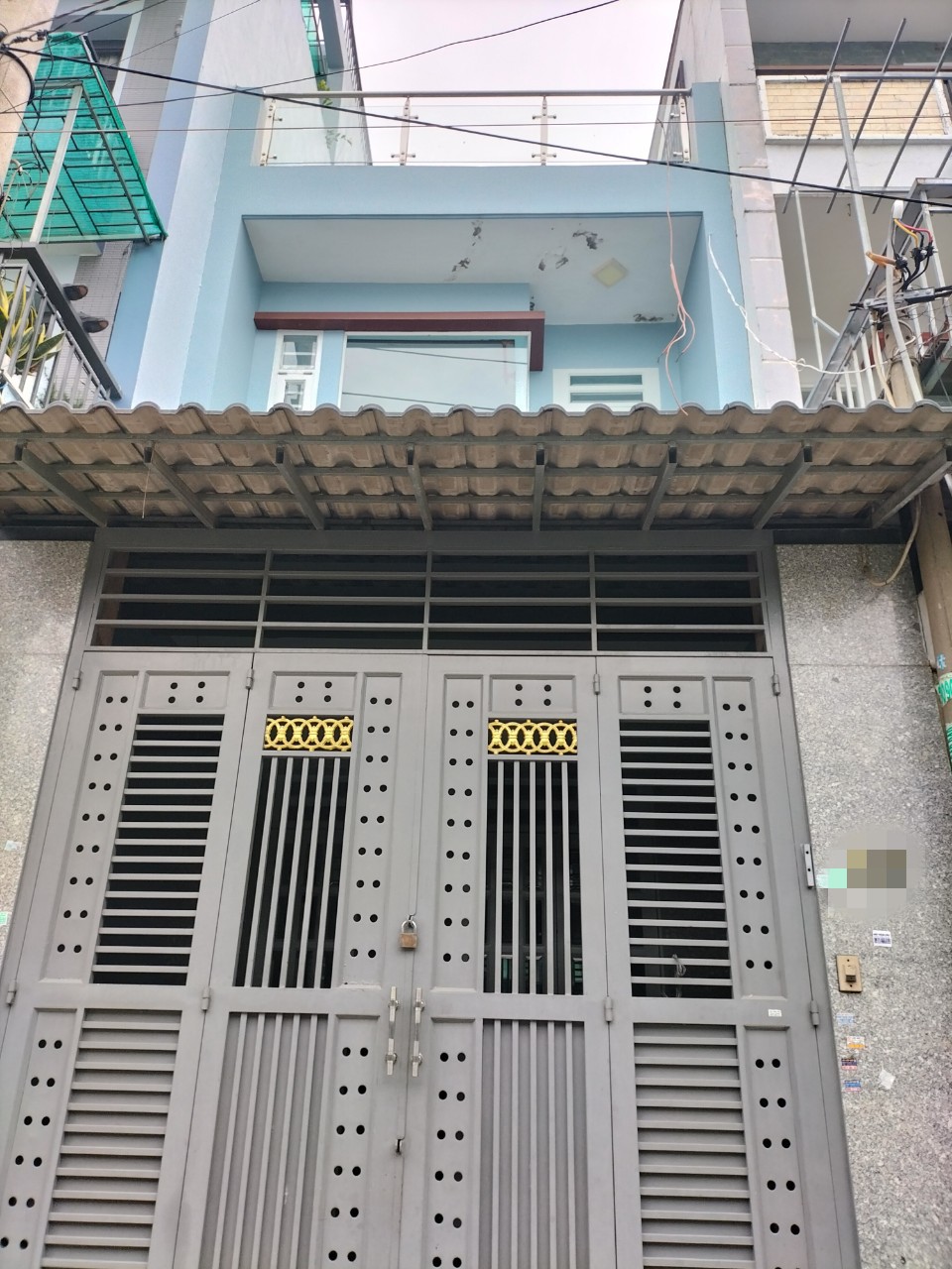 Bán Nhà Đường Gò Xoài,BHHA,Bình Tân (64m2, 4x16x 3 Tầng) 6,4ty TL,Cạnh Chợ Gò Xoài,Hẻm 8m