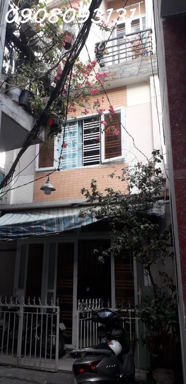 Nhà Bán Quận 3 P12 Hẻm 453/ Lê Văn Sỹ , 4 Tầng , 3 PN , 4 WC Giá Chỉ 4 tỷ 5