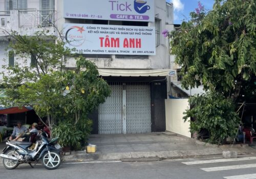 CHÍNH CHỦ CHO THUÊ NHÀ NGUYÊN CĂN MẶT TIỀN P7 LÒ GỐM Q6, HCM