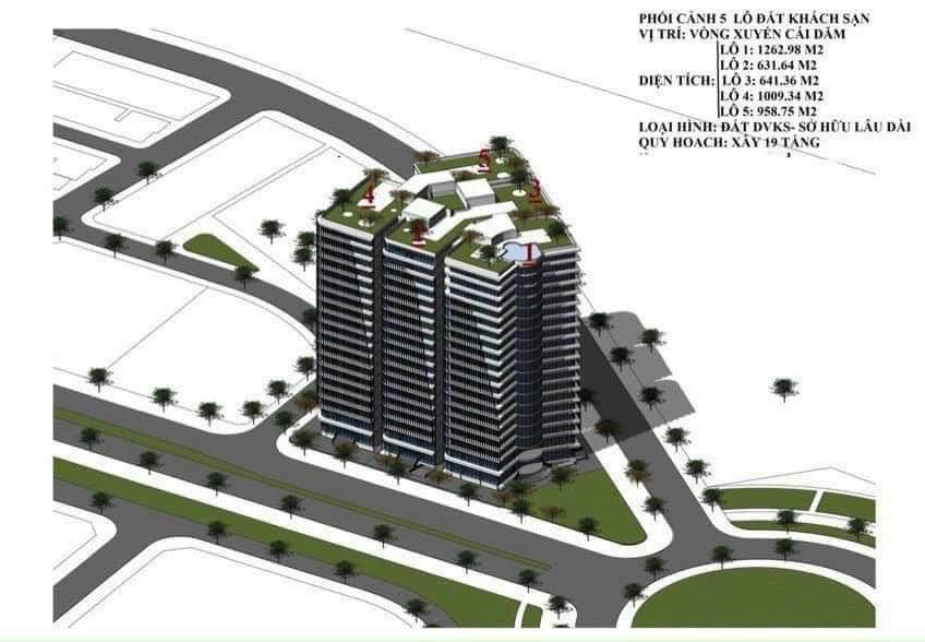 Bán đất xây khách sạn Lô góc 1009m2 vị trí siêu đắc địa tại Bãi Cháy, view biển trung tâm du lịch Hạ Long.