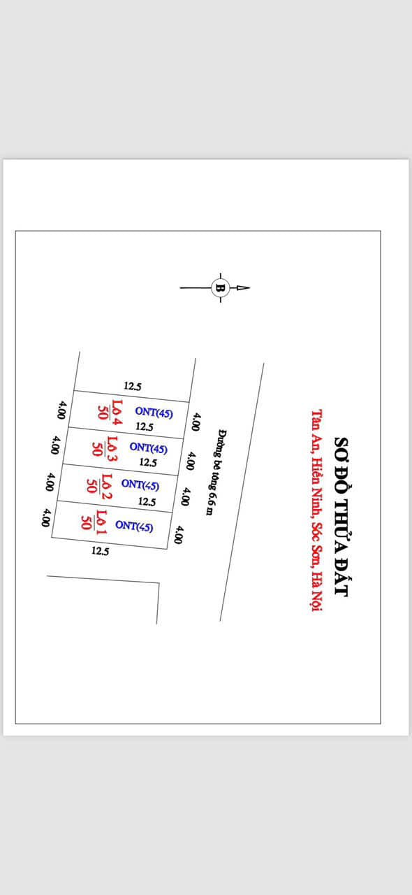Hàng F0 bìa làng Tân An, Hiền Ninh, Sóc Sơn
