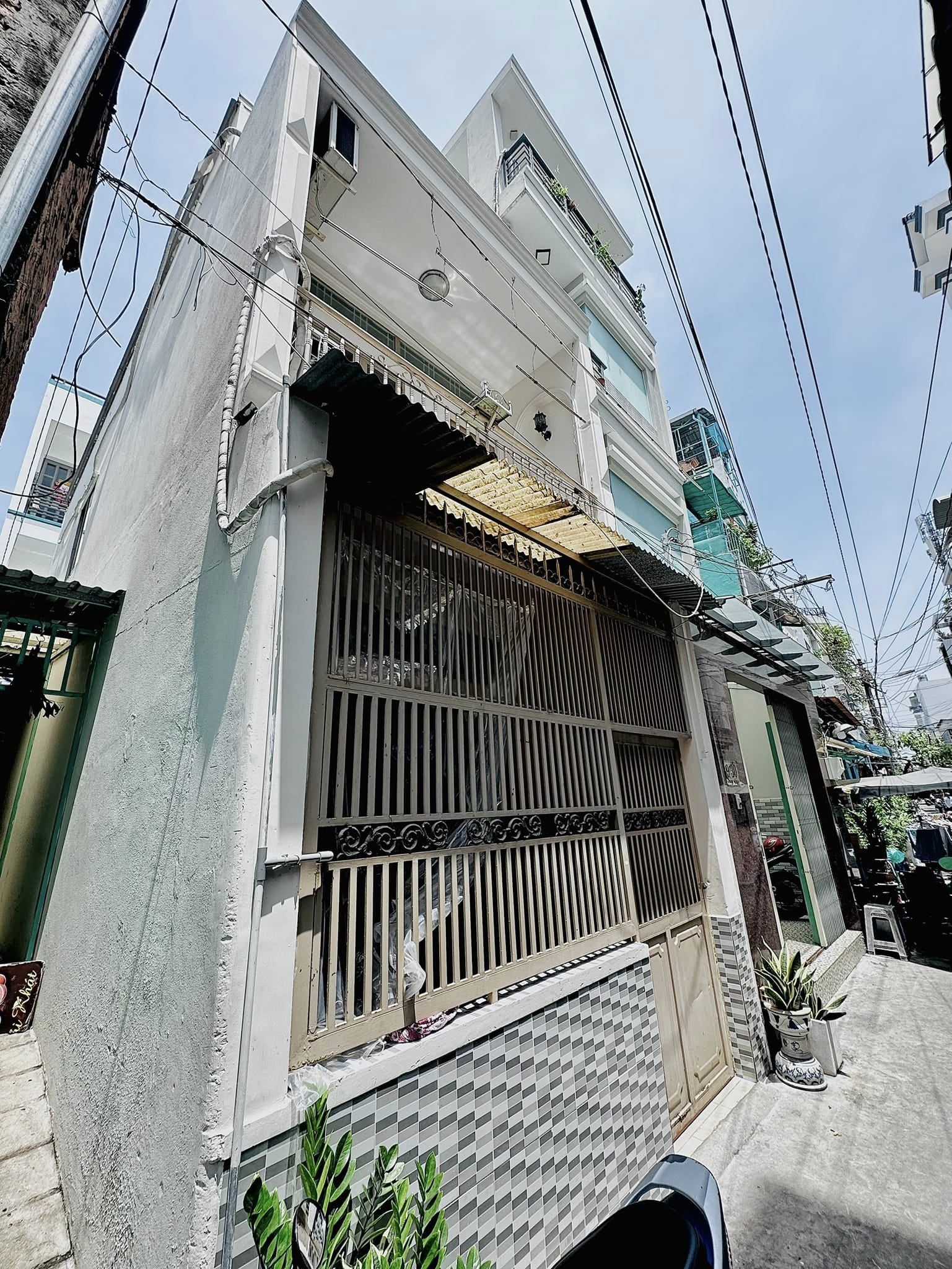 Nhà 2 tầng 3,7 x 12m - Hẻm thẳng Âu Dương Lân - Phường 2 - Quận 8 - Nhỉnh 4 tỷ