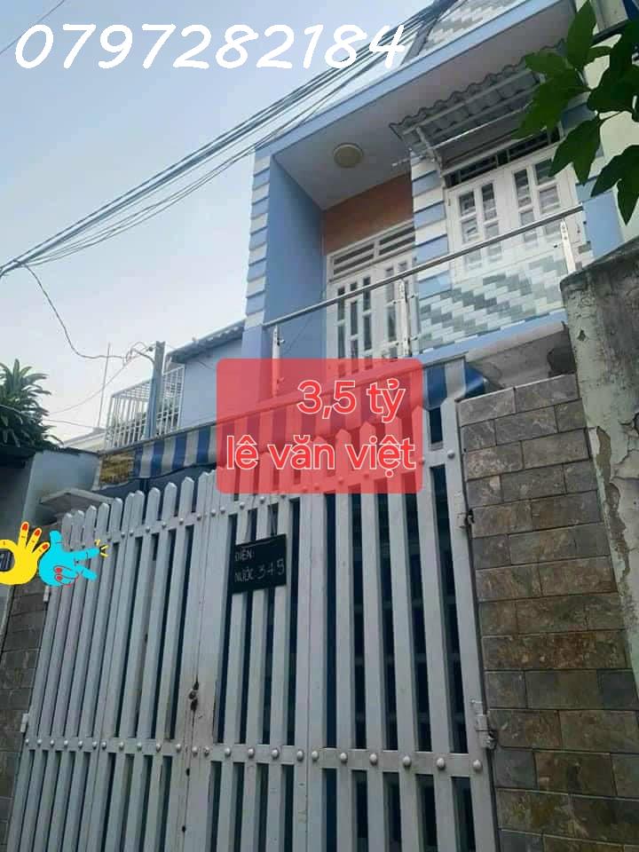 NHÀ 2 TẦNG,DT 50M2,LÊ VĂN VIỆT, HIỆP PHÚ QUẬN 9 ,TP THỦ ĐỨC GIÁ NHỈNH 3 TỶX